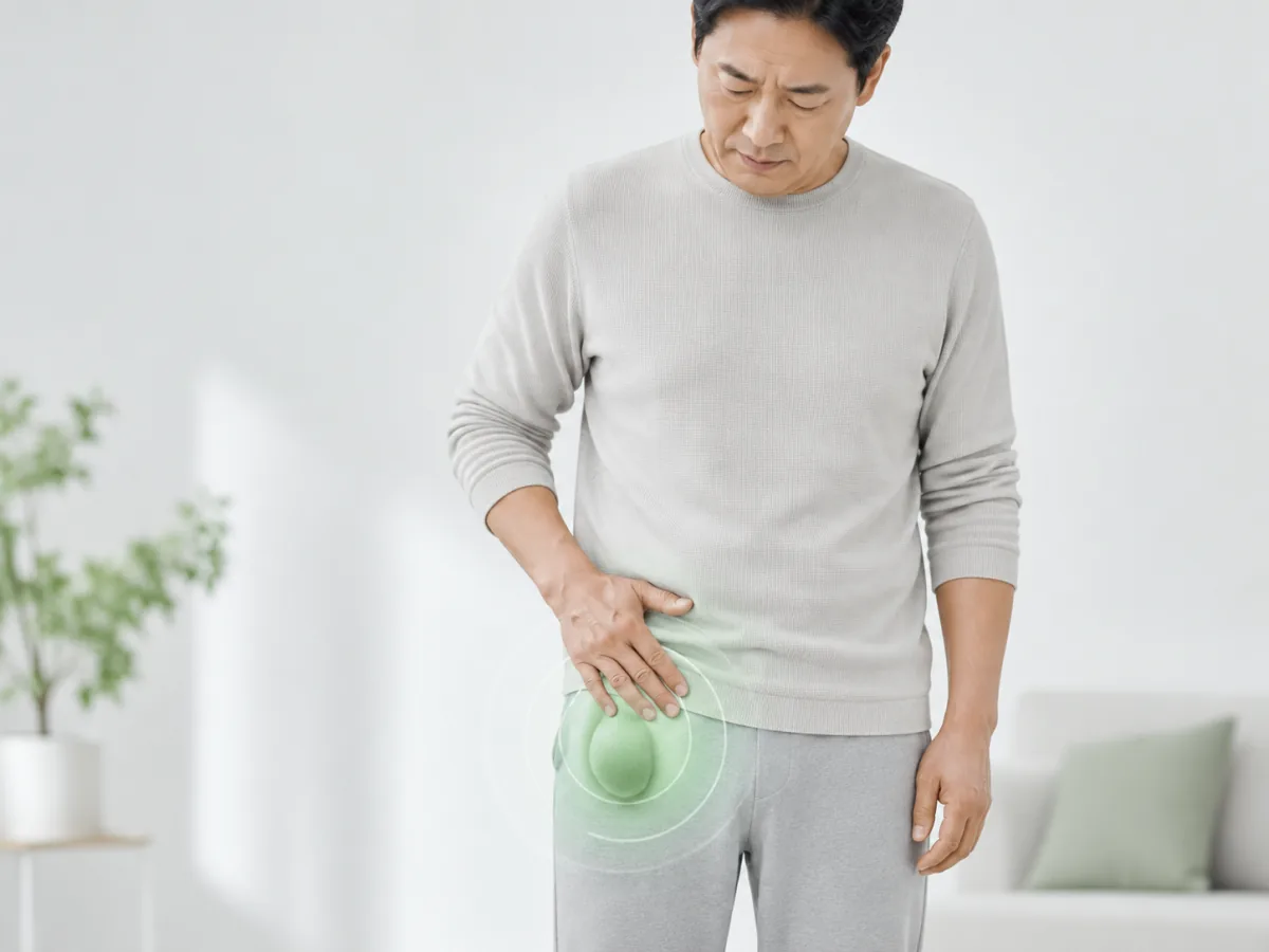 서혜부탈장 증상 이미지 1